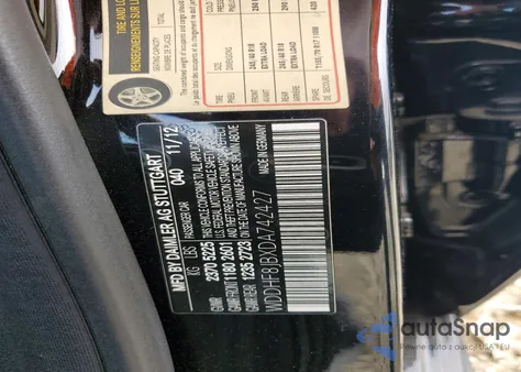 2013 Mercedes-Benz E 350 4Matic из США, поврежденный, VIN WDDHF8JBXDA742427